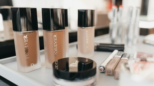 brown and black calvin klein perfume bottle